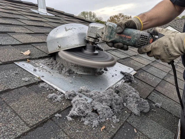 Expert roof dryer vent cleaning by Cleveland Dryer Vent Cleaning in Cleveland