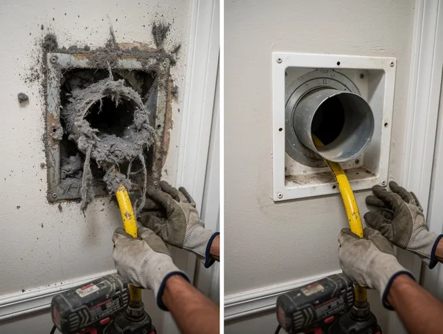 Expert gas dryer vent cleaning by Cleveland Dryer Vent Cleaning in Cleveland